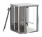 Hyperline Шкаф настенный 19-дюймовый (19"), 12U, 650x600х450мм, стеклянная дверь с перфорацией по бокам, ручка с замком, цвет серый (RAL 7035) (разобранный) - 2