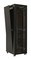 Hyperline Шкаф напольный 19-дюймовый, 42U, 2055х600х1000 мм (ВхШхГ), передняя стеклянная дверь со стальными перфорированными боковинами, задняя дверь сплошная, ручка с замком, крыша нового типа, цвет черный (RAL 9004) (разобранный) - 3