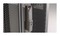 Hyperline Шкаф напольный 19-дюймовый, 42U, 2055x800х1000 мм (ВхШхГ), передняя и задняя распашные перфорированные двери (75%), ручка с замком, цвет серый (RAL 7035) (разобранный) - 2