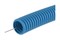 DKC / ДКС Труба гибкая гофрированная, номинальный ф16мм, полипропилен,легкая, не распространяет горение, с протяжкой, цвет синий (цена за метр) - 2