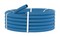 DKC / ДКС Труба гибкая гофрированная, номинальный ф50мм, полипропилен,легкая, не распространяет горение, без протяжки, цвет синий (цена за метр) - 1