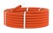 DKC / ДКС Труба гибкая гофрированная, номинальный ф25мм, ПНД, тяжёлая, с протяжкой, цвет оранжевый (RAL 2004) (цена за метр) - 2