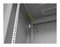 Hyperline Шкаф настенный 19-дюймовый (19"), 6U, 367x600х450мм, перфорированная стальная дверь, несъемные стенки, 1 пара профилей, цвет серый (RAL 7035) (собранный) - 18