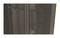 Hyperline Шкаф напольный 19-дюймовый, 42U, 2055x800х1000 мм (ВхШхГ), передняя и задняя распашные перфорированные двери (75%), ручка с замком, цвет серый (RAL 7035) (разобранный) - 4