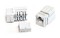 Hyperline Вставка Keystone Jack RJ-45(8P8C), категория 6, 110 IDC, заделка с помощью NE-TOOL, белая - 11