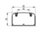 DKC / ДКС In-Liner Front Кабель-канал 90х50.0мм, с фронтальной (09510) крышкой, ПВХ, белый RAL 9016, (цена за 1 метр) - 4