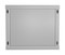 Hyperline Шкаф настенный 19-дюймовый (19"), 6U, 367x600х450мм, перфорированная стальная дверь, несъемные стенки, 1 пара профилей, цвет серый (RAL 7035) (собранный) - 39