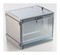 Hyperline Шкаф настенный 19-дюймовый (19"), 22U, 1098x600х450мм, стеклянная дверь с перфорацией по бокам, ручка с замком, с возможностью установки на ножки (в комплекте), цвет серый (RAL 7035) (разобранный) - 44