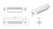 Hyperline Панель для FO-19BX с 12 LC адаптерами, 12 волокон, многомод OM3/OM4, 120x32 мм, адаптеры цвета аква (aqua) - 8