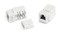 Hyperline Вставка Keystone Jack, RJ-12(6P6C), 110 IDC, заделка с помощью NE-TOOL, белая - 41