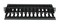 PANDUIT Двухсторонний горизонтальный кабельный организатор с крышками, 19", 1U, 44 x 483 x 226(76/102) мм - 12