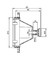 DKC / ДКС Коробка потолочная для заливки в бетон, 2 ввода ф25мм, 2 ввода ф20мм, полипропилен - 12