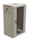 Hyperline Шкаф настенный 10'', 12U, 649,5х390х300, уст. размер 254 мм, со стеклянной дверью, открывающиеся стенки, возможность установки вентилятора, цвет серый (RAL 7035) (собранный) - 23