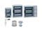 LEGRAND Шкаф настенный 1 ряд, 4 модуля, с темно-серой дверцей, с клеммными колодками, IP 65, светло-серый, Plexo - 24