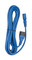 Hyperline Кабель питания монитор-компьютер IEC 320 C13 - IEC 320 C14 (3x1.0), 10A, прямая вилка, 5 м, цвет синий - 12