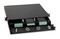 Hyperline Патч-панель 19” универсальная, пустой корпус, 1U, 1 выдвижной лоток (drawer 1U), 3 слота (3х1), вмещает 3 FPM панели с адаптерами или 3 CSS оптические кассеты 120х32 мм - 12