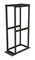 Hyperline Открытая стойка 19-дюймовая (19"), 32U, высота 1625 мм, двухрамная, ширина 550 мм, глубина регулируется 800-1000 мм, цвет черный (RAL 9005) - 52