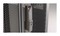 Hyperline Шкаф напольный 19-дюймовый, 22U, 1166x600х600 мм (ВхШхГ), передняя и задняя распашные перфорированные двери (75%), ручка с замком, цвет серый (RAL 7035) (разобранный) - 60