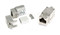 Hyperline Вставка Keystone Jack RJ-45(8P8C), категория 5e, экранированная, 110 IDC, заделка с помощью NE-TOOL, белая - 121