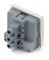 Hyperline Выключатель, 2М, 45x45 мм, белый - 21