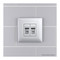DKC / ДКС Компьютерная розетка RJ-45 в стену, кат.5e двойная, экранированная, "Закаленная сталь", Avanti - 84