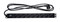 Hyperline Блок розеток для 19" шкафов, горизонтальный, 9 розеток Schuko (16A), 250В, кабель питания 3х1.5мм2, длина 2.5 м, с вилкой Schuko, 482.6x44.4x44.4мм (ДхШхВ) - 43