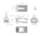 Hyperline Разъем легкой оконцовки RJ-45 (8P8C) под витую пару, категория 6 (50 µ"/ 50 микродюймов), экранированный, универсальный (для одножильного и многожильного кабеля) (100 шт.) - 22