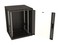Hyperline Шкаф настенный 19-дюймовый (19"), 6U, 367x600х600мм, стеклянная дверь с перфорацией по бокам, ручка с замком, цвет черный (RAL 9004) (разобранный) - 113