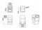Hyperline Вставка Keystone Jack RJ-45(8P8C), категория 6a (10G), тип 180 градусов, красная - 24