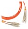 Hyperline Патч-корд волоконно-оптический (шнур) MM 62.5/125, SC-SC, 2.0 мм, duplex, LSZH, 3 м - 48