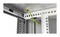 Hyperline Шкаф настенный 19-дюймовый (19"), 22U, 1098x600х450мм, стеклянная дверь с перфорацией по бокам, ручка с замком, с возможностью установки на ножки (в комплекте), цвет серый (RAL 7035) (разобранный) - 167