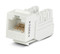 Hyperline Вставка Keystone Jack RJ-45(8P8C), категория 6, 110 IDC, заделка с помощью NE-TOOL, белая - 138