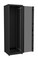 ZPAS Шкаф напольный 19", 42U, 1963х600х800мм (ВхШхГ), дверь стеклянная с боковыми вставками, сзади укороч. дверь + фальшпанель 3U с щеточным вводом, 2 пары 19" монтажных профилей, ножки, черны (RAL9005) (разобранный) - 55
