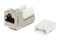 Hyperline Вставка Keystone Jack RJ-45(8P8C), категория 5e, экранированная, 110 IDC, заделка с помощью NE-TOOL, белая - 178