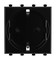 DKC / ДКС Розетка "Черный квадрат", 2P+E, с з/ш, 2 мод., Avanti - 117