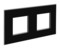 DKC / ДКС Рамка ARTLEBEDEV "Черный квадрат" 4 мод., Avanti - 90