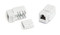 Hyperline Вставка Keystone Jack, RJ-12(6P6C), 110 IDC, заделка с помощью NE-TOOL, белая - 151