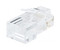 Hyperline Разъем RJ-45(8P8C) под витую пару, категория 3 (6 µ"/ 6 микродюймов), универсальный (для одножильного и многожильного кабеля) (100 шт) - 61