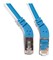 Hyperline Патч-корд F/UTP угловой, экранированный, левый 45°-правый 45°, Cat.5e (100% Fluke Component Tested), LSZH, 1 м, синий - 31