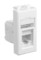 DKC / ДКС Компьютерная розетка "Белое облако" RJ-45 модульная,кат. 5е , 1 мод, Avanti - 93