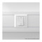 DKC / ДКС Выключатель "Белое облако", 16A, 1 мод., Avanti - 91