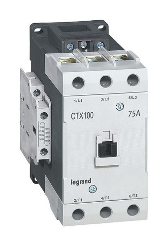 LEGRAND Контактор CTX3 3P 75A 2 Н.О. + 2 Н.З. 24V