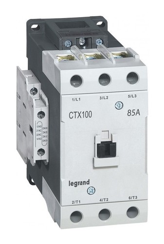 LEGRAND Контактор CTX3, торцевой зажим, 3P 85A 2 Н.О. + 2 Н.З. 110V