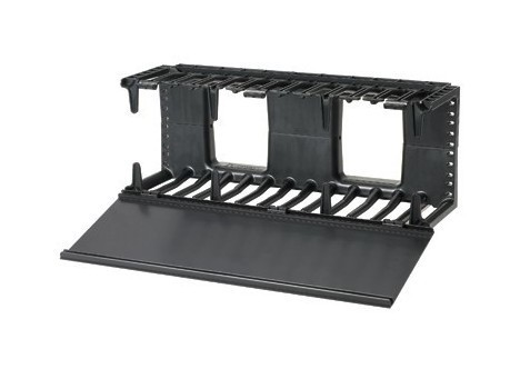 PANDUIT Горизонтальный кабельный организатор с крышкой, 19", 4U, 177 x 482 x 157 мм