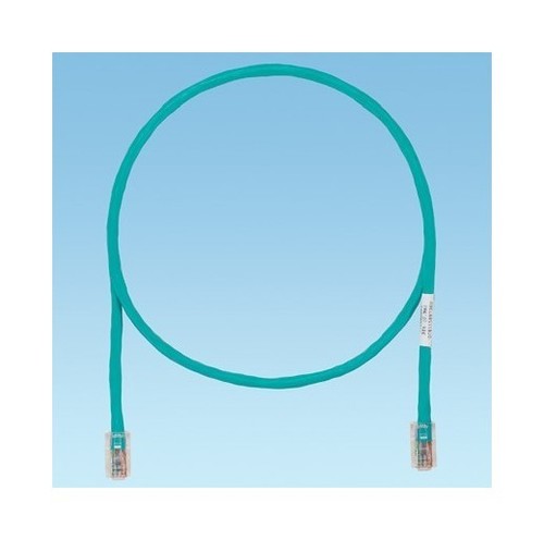 PANDUIT Патч-корд TX5e UTP, Cat.5e, с модульными разъёмами PAN-PLUG™ на обоих концах, 24 AWG, 2 м, зеленый