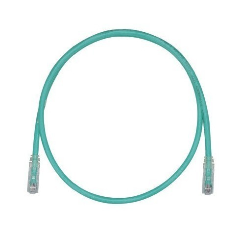 PANDUIT Патч-корд TX6 PLUS UTP, Cat.6, с модульными разъёмами TX6™ PLUS на обоих концах, 24 AWG, 0.5 м, зеленый