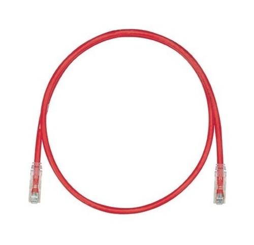 PANDUIT Патч-корд TX6 PLUS UTP, Cat.6, с модульными разъёмами TX6™ PLUS на обоих концах, 24 AWG, 8 м, красный