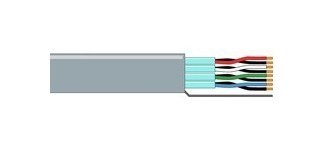 Belden Кабель компьютерный многожильный (мультикор) 4х2х24 AWG (7х32), изоляция Datalene®, каждая пара экранированная Beldfoil® (100% покрытие) с медной жилой заземления 24 AWG, ПВХ, -20°C To +80°C, цвет хром
