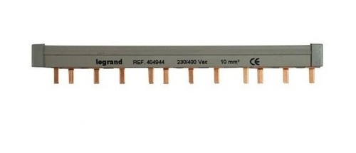 LEGRAND (004944) Распределительная гребенка, тип 2, до 3 подключений, 10 мм2, 4-полюсная