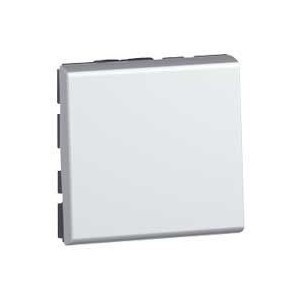 LEGRAND 79211 Переключатель 2-х позиционный, 2М, алюминиевый, Mosaic